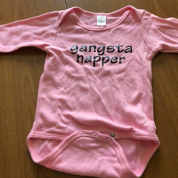 gangsta napper onesie